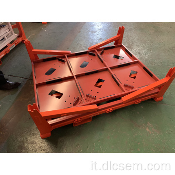 Rack per pallet in acciaio industriale per magazzino